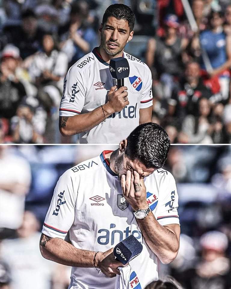 Luis Suárez says goodbye to Nacional after winning the Uruguayan championship 😢

He will be a free agent in January 👀