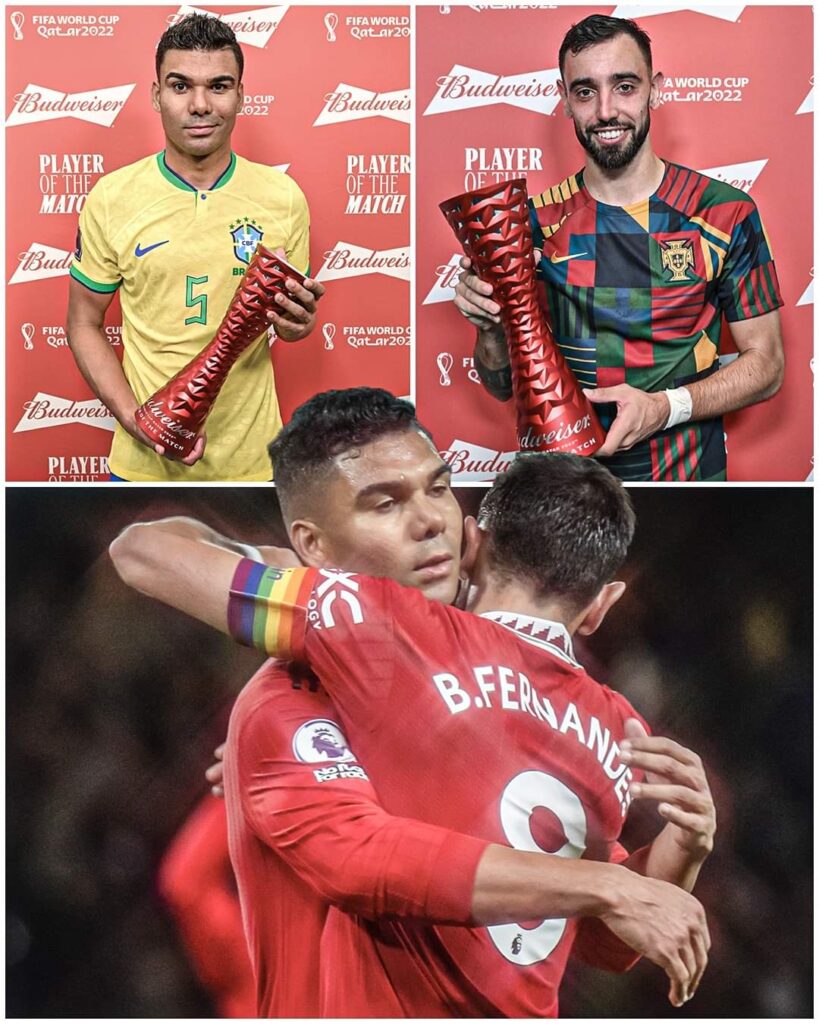 Manchester United's midfield showed out today on the biggest stage 😤
Bruno Fernandes
Casemiro 