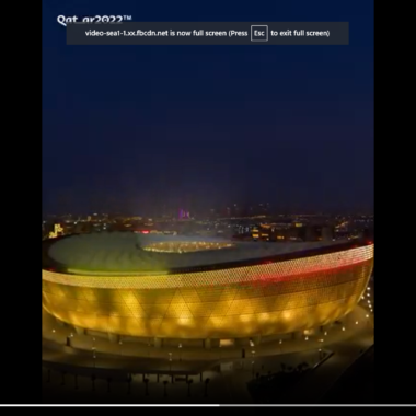 Lusail stadium illuminates the night 😮 #Qatar2022 #WorldCup2022