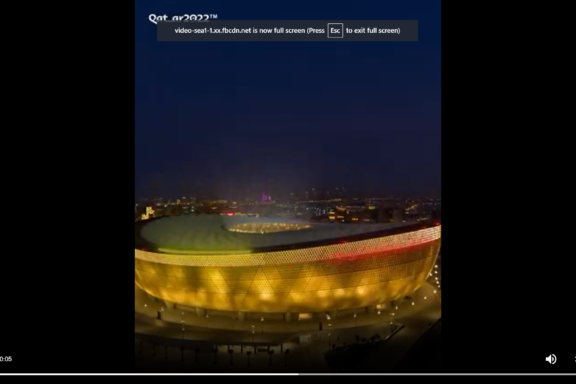 Lusail stadium illuminates the night 😮 #Qatar2022 #WorldCup2022