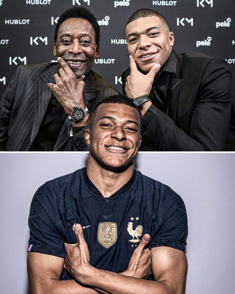 Mbappe has now passed Pelé for most World Cup goals scored before turning 24!

The kid is special ⭐️