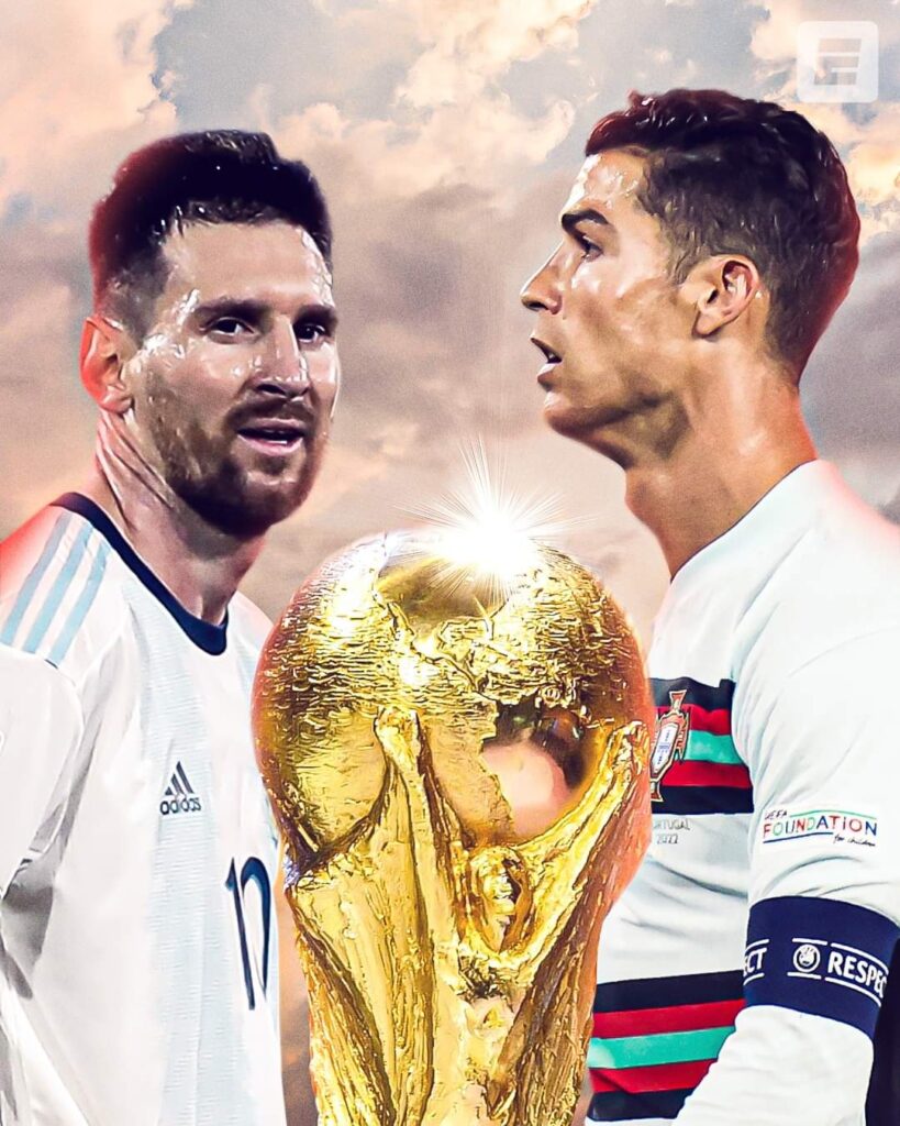 The dream of a World Cup final between Lionel Messi's Argentina and Cristiano Ronaldo's Portugal is still in the cards 👀