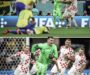 Croatia goalkeeper Dominik Livaković made 11 saves against Brazil as well as the crucial penalty stop.