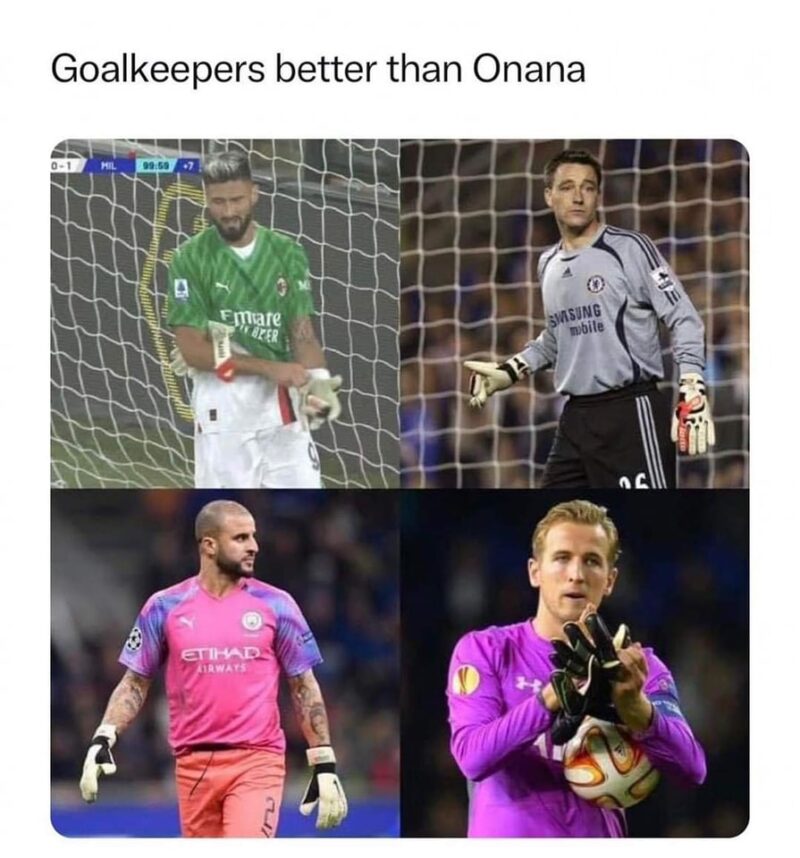 Who is better than Onana?